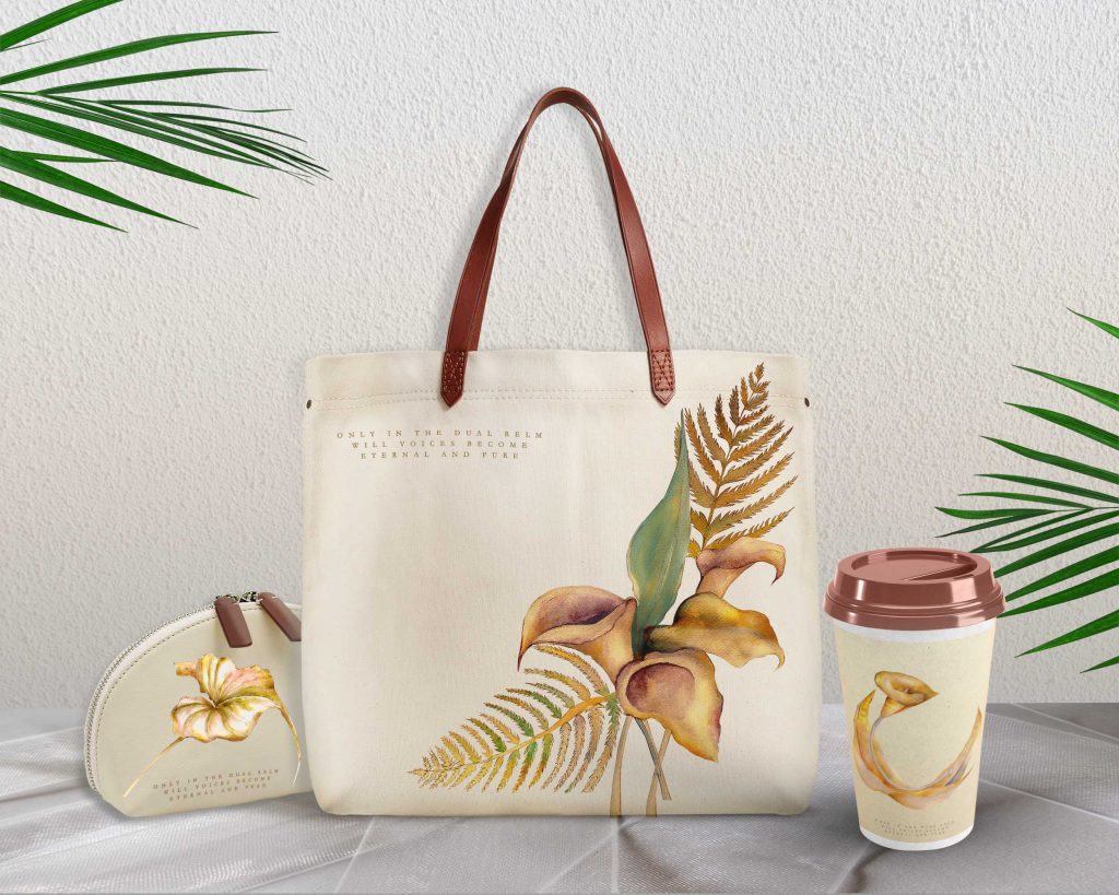 Bag with print